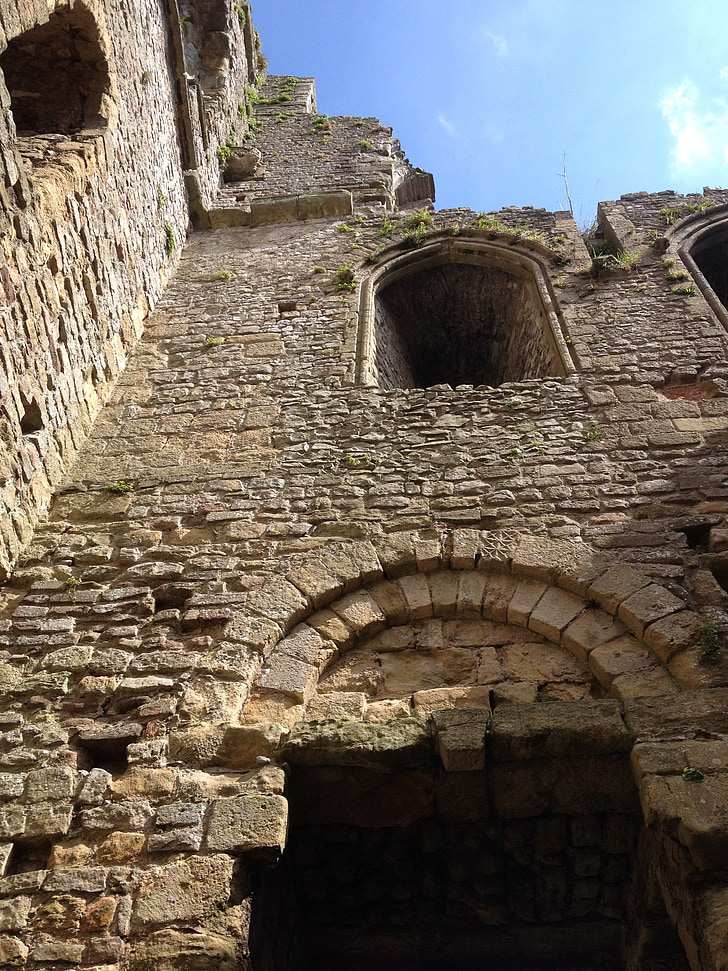 Schloss, Stein, Wales, Geschichte, mittelalterliche, historische, Gebäude
