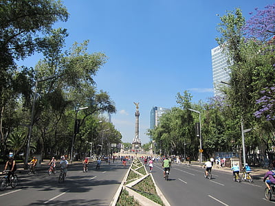 Mexic, clădire, lemn, City, Mexico city