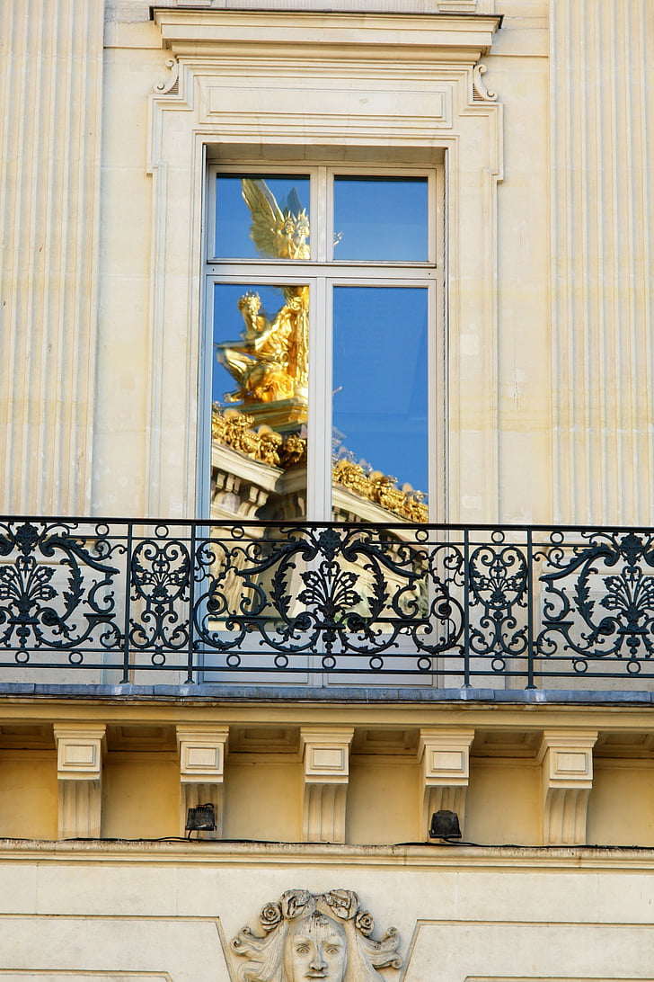 Parigi, facciata, architettura, Francia, costruzione, ornamento, Casa