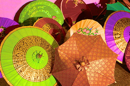 umbrellas, parasols, design, rain, outdoor, protection, sunny