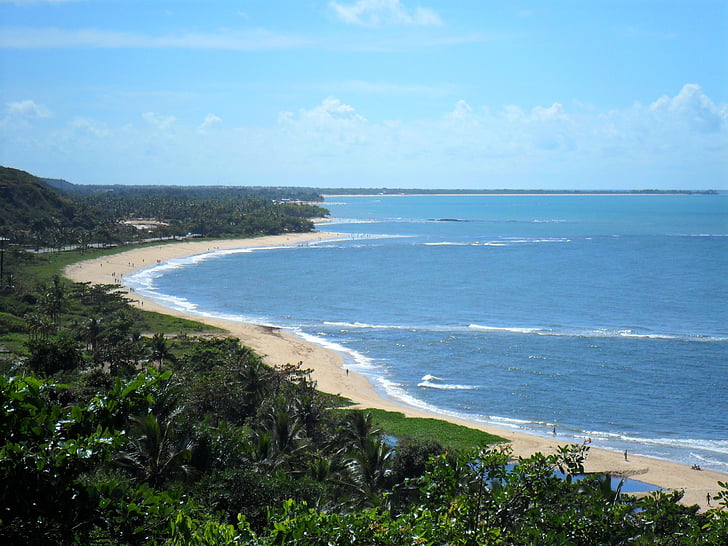 Bahia, pemandangan, Pantai