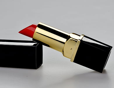 lipstick, plastic, reflector, makeup, gold colored, no people, technology