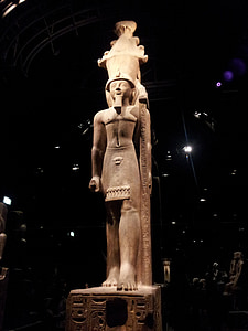 egyptiske museet, skulptur, antikken, Torino