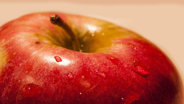яблоко, красный, фрукты, Apple - фрукты, питание, свежесть, здоровое питание