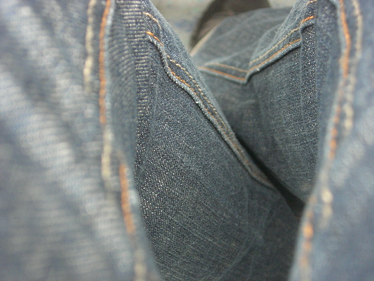 blå, Denim, jeans, Stäng, fotografering, mode, blå jeans