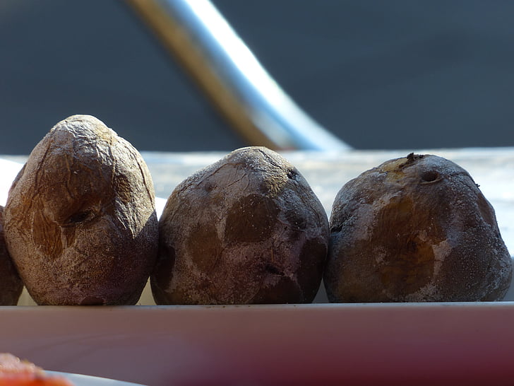 grumbains kartupeļi, Kanāriju grumbains kartupeļi, kartupeļi, ēst, pusdienas, Spāņu, Tenerife