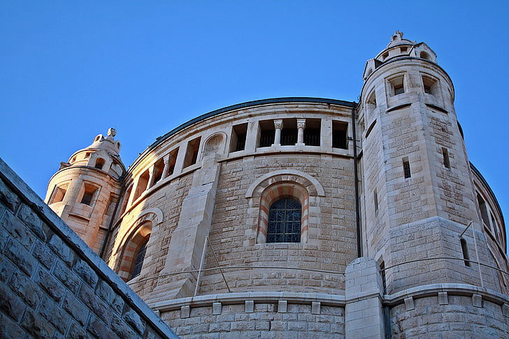 basilica of the dormition of our lady, jerusalem, israel, religion, monument, temple, the old town