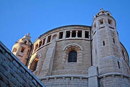 basilica of the dormition of our lady, jerusalem, israel, religion, monument, temple, the old town