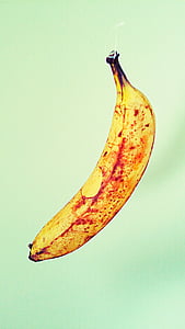 banán, élelmiszer, Art, gyümölcs, sárga, frissesség, természet