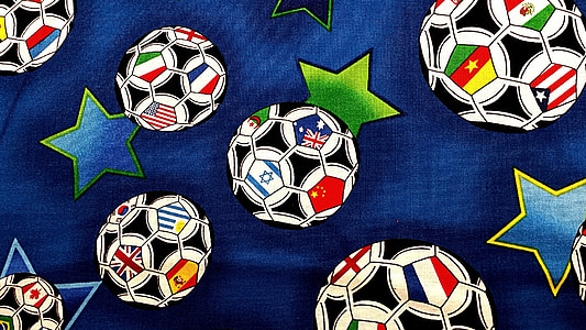 textile, football, soccer, fabric, cloth, clothing, pattern