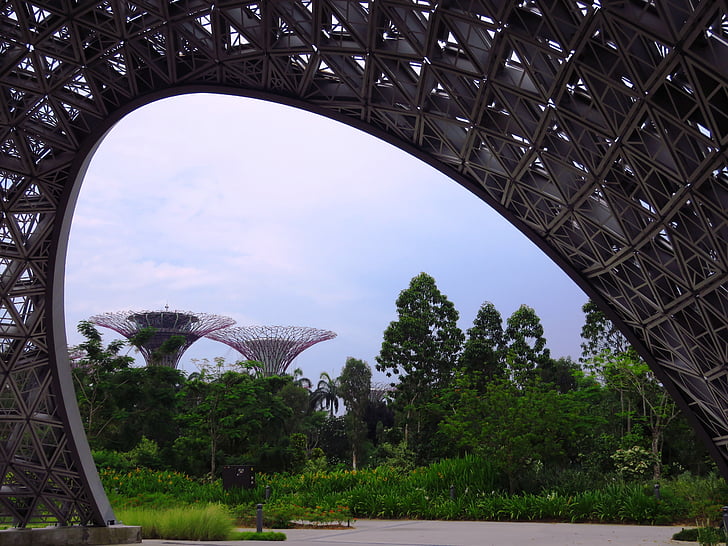 jardí de la badia, Singapur, port esportiu
