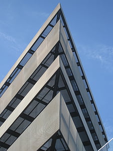 Hamburg, HafenCity Universiteit, oostpunt, HCU-gebouw complex, moderne, gebouw, gevel