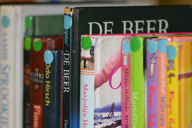 books, library, read