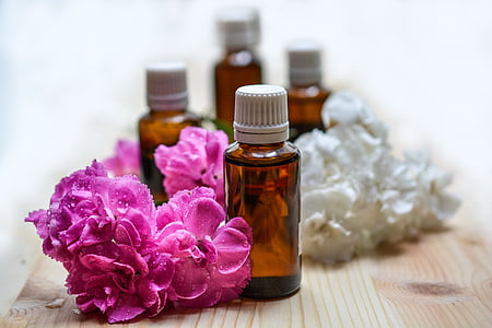 essential oils, aromatherapy, spa, oil, essential, bottle, care