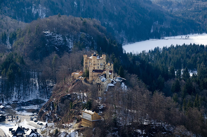 Alemania, Baviera, Castillo, lugares de interés, estructuras, históricamente, Schwangau