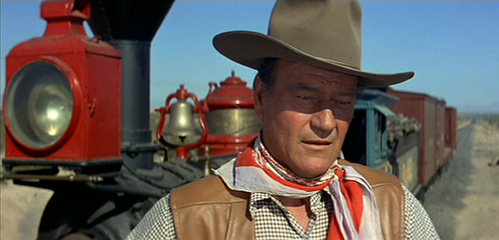 John wayne, attore, vintage, occidentale, Cowboy, film, immagini in movimento