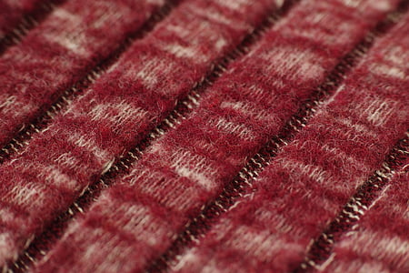 panas, wol, merah, kain, tekstur, latar belakang, detail
