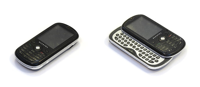 mobiele telefoon, Alcatel t606, oud model, telefoon, mobiele telefoon, technologie, geïsoleerd