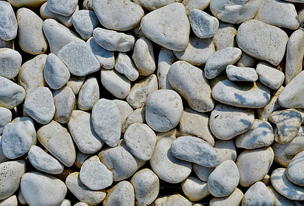 batu, kerikil, kerikil, latar belakang, struktur, tekstur