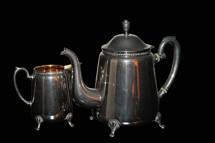 pot, coffee pot, milk can, vessel, drink, teapot, cup