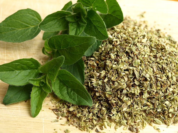 Oregano, herbal, dapur, memasak, herbal aromatik, kering, Mediterania