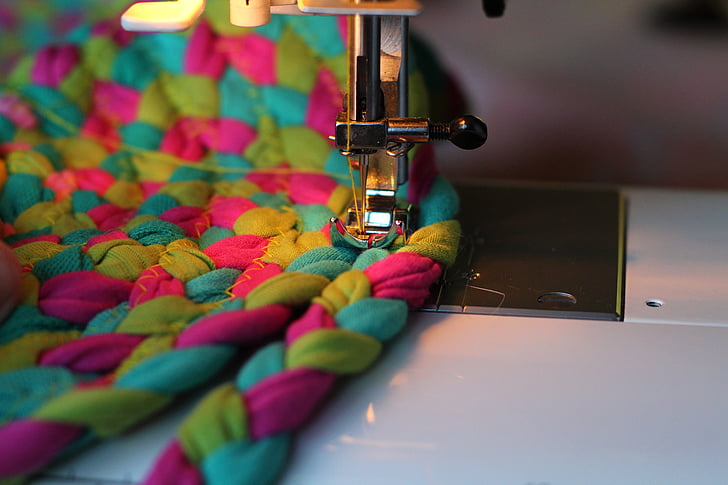 sewing-machine, sew, stitch, handicraft, sewing, craft, textile