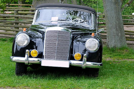 Oldtimer, Automatycznie, Classic, stary, Daimler, Mercedes, motoryzacyjny