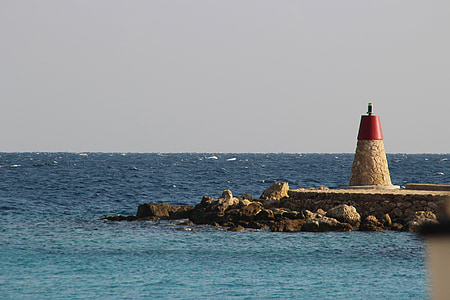 phare, Égypte, mer, vacances, eau, nature