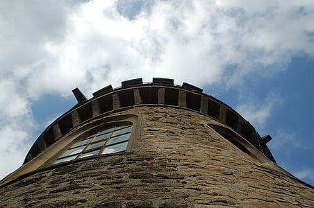 Witten, Helen tower, vandtårn, Sky, skyer, arkitektur, vandforsyning