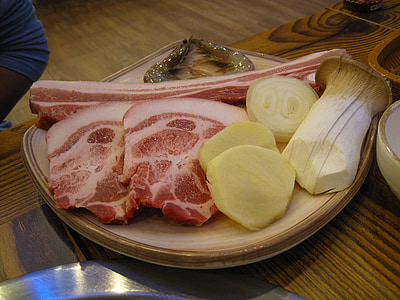 韓国済州島, バークシャー, 豚肉
