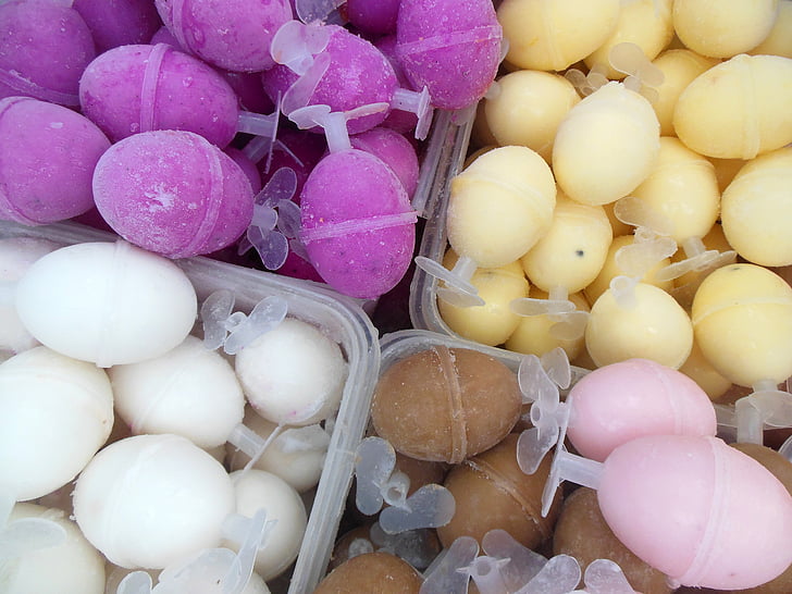 Melaka, isen, is egg, rosa, dessert, glasur, ferie