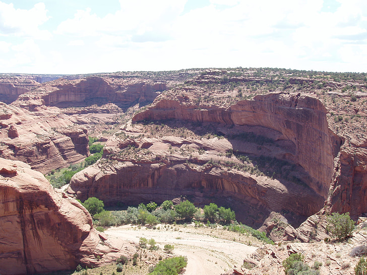 Canyon de chelly, krajobraz, Rock, Kanion, Pustynia, Arizona, południowy zachód
