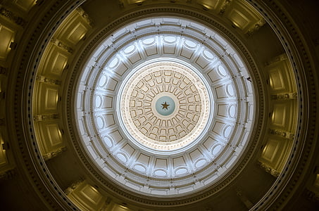 Austin, Texas, USA, Capitol, Amerika, Texas state capitol, trær