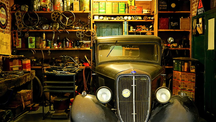 automobile, car, car repair, classic, equipments, exhibition, fix