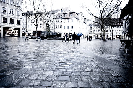 오래 된 도시, 밤베르크, 뉘른베르크, 상점, 바바리아, 독일, 인간의