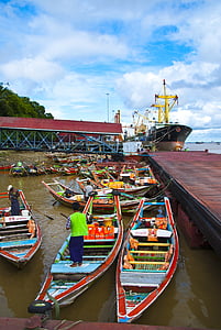 cestování, Myanmar, Barma, Asie, kánoe, námořní plavidla, Doprava