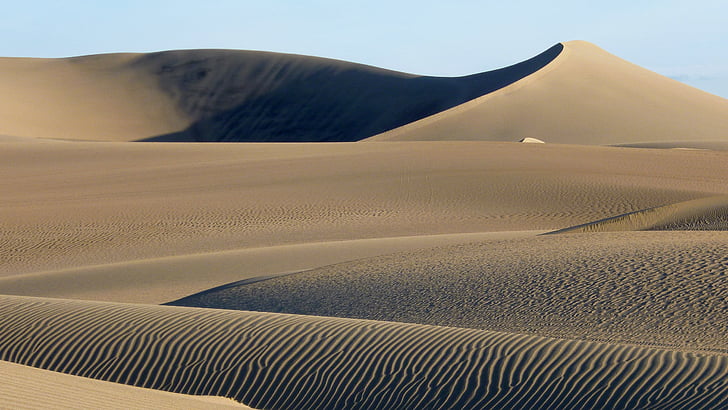 Peru, smėlio, rudos spalvos, kraštovaizdžio, Gamta, sausose, smėlio lenta