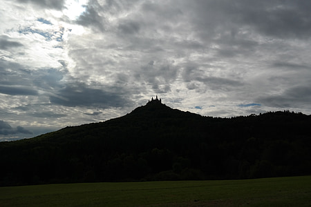 Hohenzollern, Hohenzollern Kalesi, Kale, dağ, atalarının Kalesi, İmparatorluk hohenzollern Hanedanı, Baden württemberg