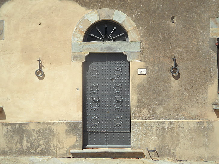 puerta, entrada, pared, entrada de la casa, rango de entrada, puerta de entrada