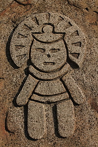 os astecas, pedra, história