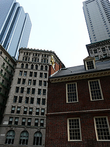 budynki, Edukacja, Architektura, punkt orientacyjny, Uniwersytet, Boston, konstrukcja