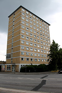 Debesskrāpis, Hamburg, mājas, Ziemeļvācijā, arhitektūra, ēka, biroju ēka