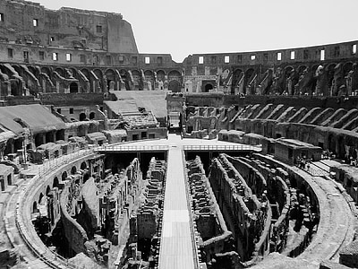 Rím, Staroveké, budova, zrúcanina, staroveku, historicky, Architektúra