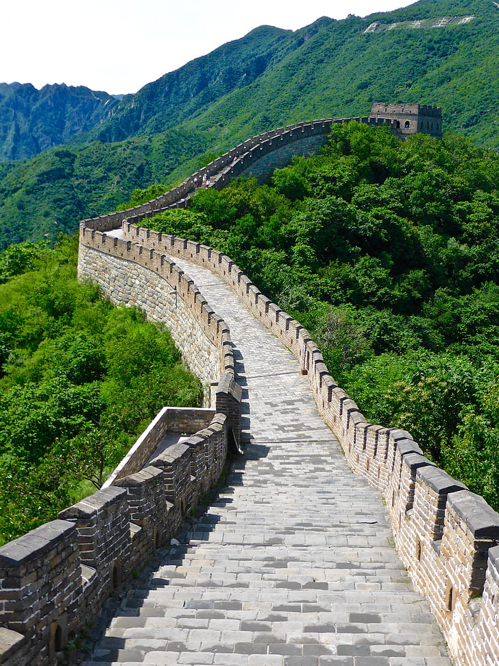 great wall of china, chinese, famous, heritage, landmark, historic, wall