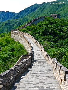 Великая китайская стена, китайский, знаменитый, наследие, Ориентир, Исторический, стена