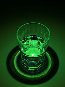 สีเขียว, แสง, สีเข้ม, แก้ว, เปิดรับแสง, ความคมชัด, น้ำ