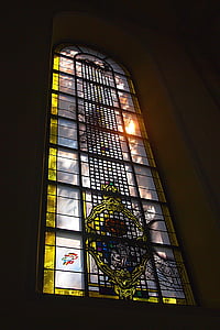 教会, ウィンドウ, 教会の窓, ステンド グラス, 色, vista, アーキテクチャ