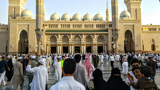 Medina, muslimska, moskén