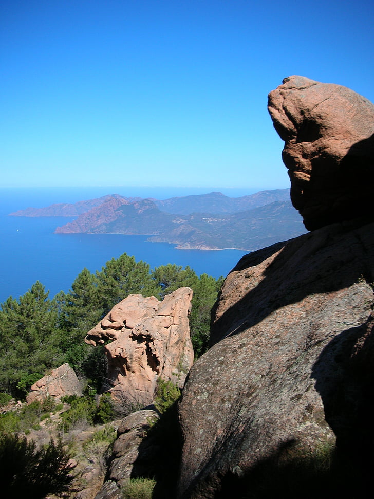 Korsika, kalni, daba