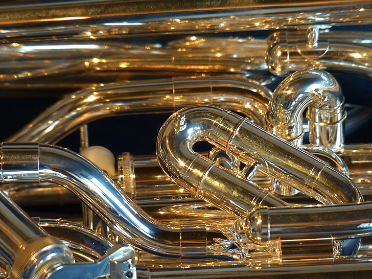 euphonium, brass instrument, instrument, sheet, music, musical instrument, bugle